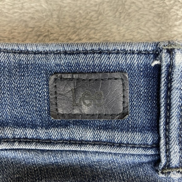 Lee Jeans Womens 16 Blue Total Freedom Straight Leg‎ Stretch Modern Series 36x28 - Picture 13 of 14